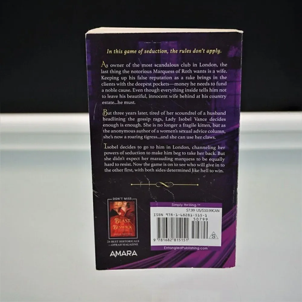 The Rakehell of Roth By Amalie Howard 2021 AMARA Books Paperback